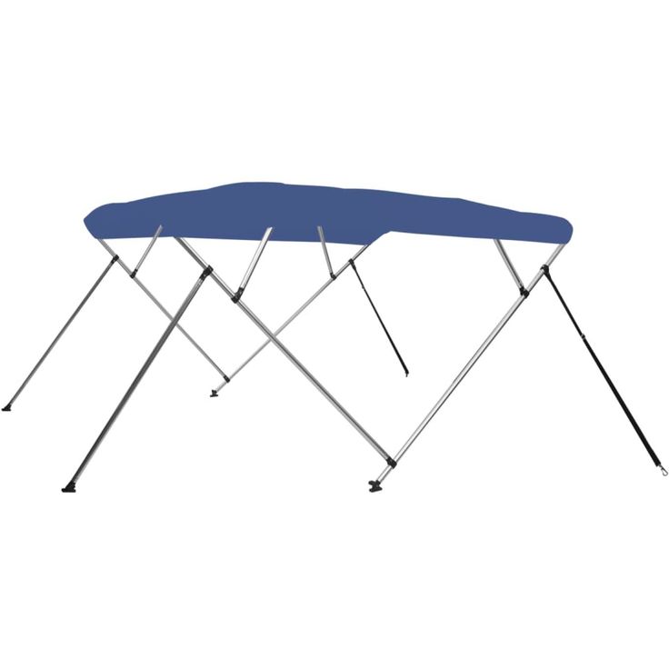 4-kaarinen bimini-kate, sininen, 243x196x137 cm