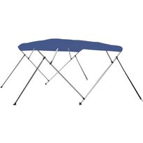 4-kaarinen bimini-kate, sininen, 243x210x137 cm