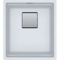 Keittiöallas Franke HS Kubus 2 KNG 110-37, 410x460mm, fragranite, valkoinen