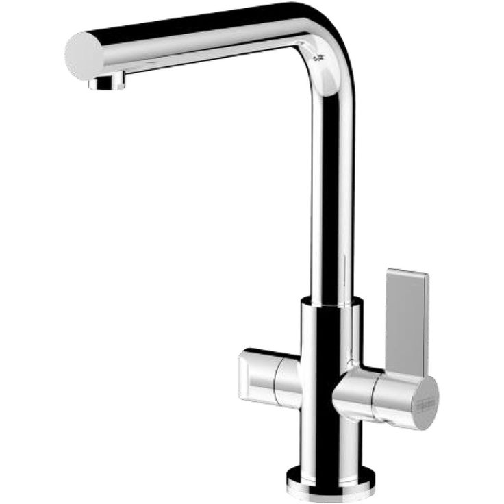 Keittiöhana Franke Neptune Swivel Spout, L-juoksuputkella, APK-liitännällä, kromi