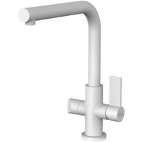 Keittiöhana Franke HS Neptune Swivel Spout, L-juoksuputkella, APK-liitännällä, valkoinen