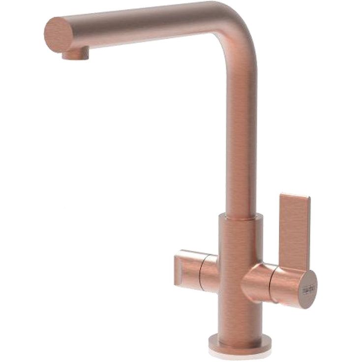 Keittiöhana Franke Neptune Swivel Spout, L-juoksuputkella, APK-liitännällä, kupari