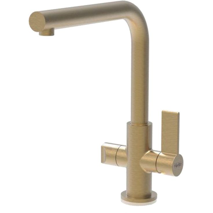 Keittiöhana Franke Neptune Swivel Spout, L-juoksuputkella, APK-liitännällä, messinki