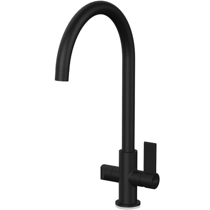 Keittiöhana Franke Ambient Swivel Spout, C-juoksuputkella, APK-liitännällä, musta