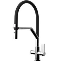 Keittiöhana Franke HS Neptune Swivel Spout Semi-Pro, taittuvalla juoksuputkella, APK-liitännällä, kromi