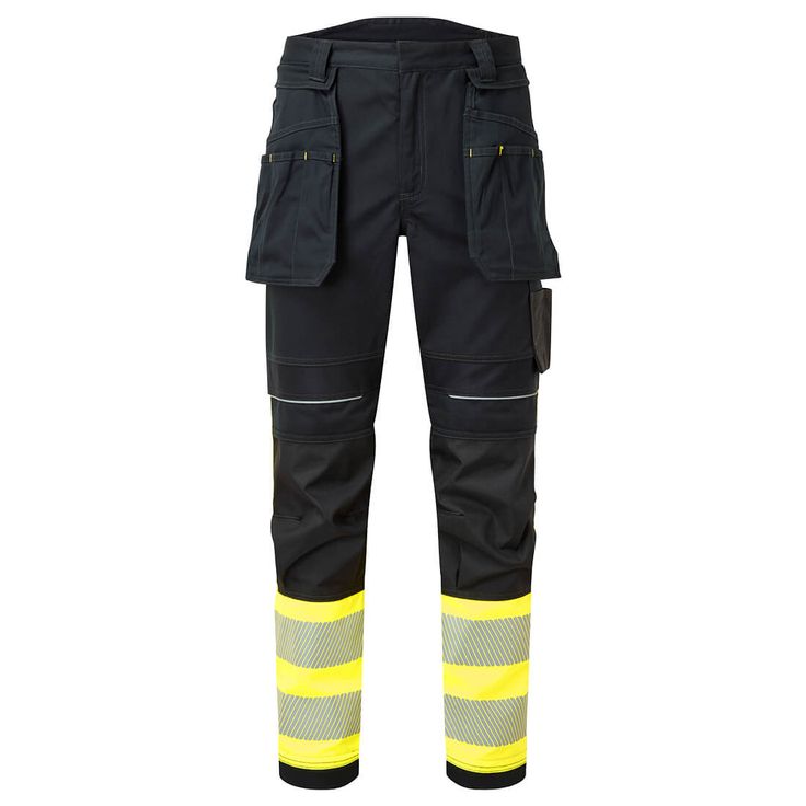 Riipputaskuhousut Portwest FR416 FR Modaflame Hi-Vis lk 1