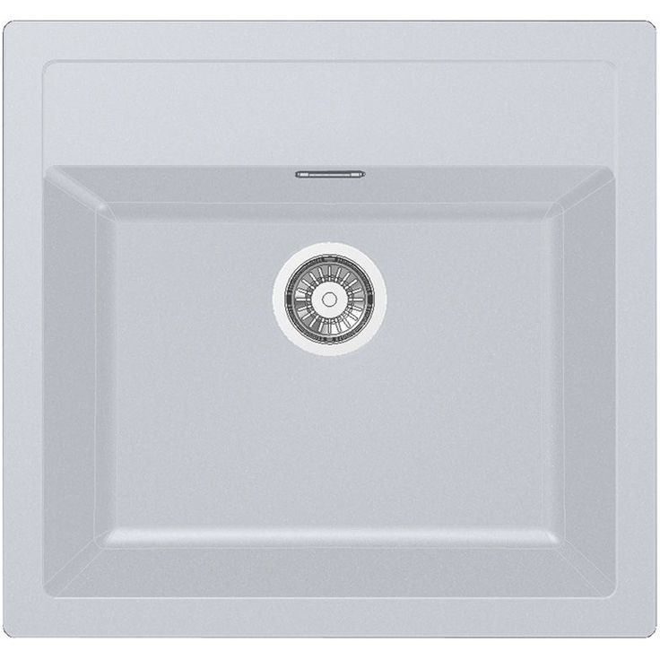 Keittiöallas Franke Sirius SID 610 560x530mm Tectonite valkoinen hanalipalla