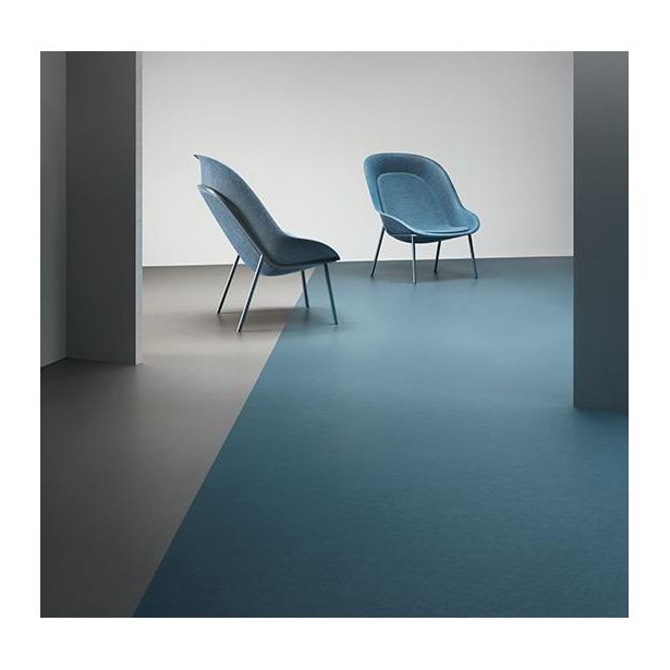 Linoleumilaatta Forbo Marmoleum Click Petrol, 30x30cm, petroolinsininen