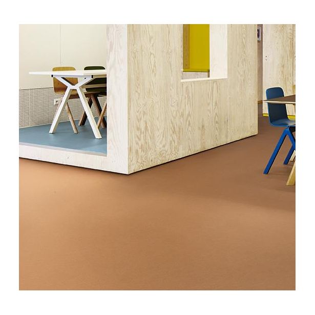 Linoleumilaatta Forbo Marmoleum Click Vintage Blue, 30x30cm, siniharmaa