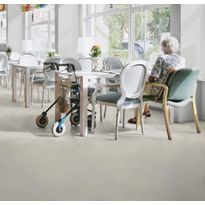 Linoleumilaatta Forbo Marmoleum Click Silver Shadow, 30x30cm, vaalea harmaa