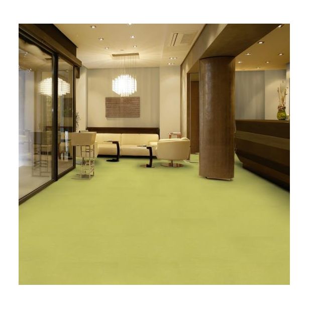 Linoleumilaatta Forbo Marmoleum Click Spring Buds, 30x30cm, vaaleanvihreä