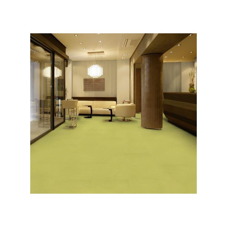Linoleumilaatta Forbo Marmoleum Click Spring Buds, 30x30cm, vaaleanvihreä