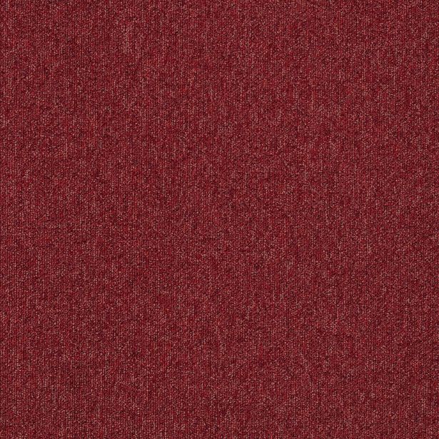Tekstiililaatta Forbo Tessera Basis Pro Chilli, 50x50cm, chilinpunainen
