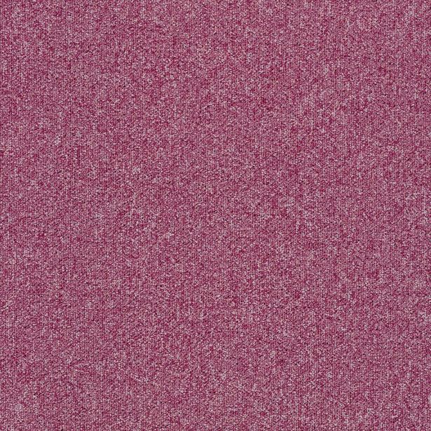Tekstiililaatta Forbo Tessera Basis Pro Cerise, 50x50cm, marjapuuronpunainen