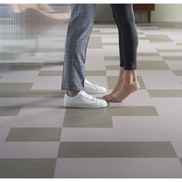 Linoleumilaatta Forbo Marmoleum Click Liquid Clay, 30x60cm, savenharmaa