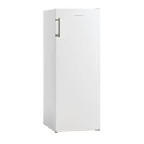Kaappipakastin Scandomestic FRF161NFWE, 54cm, valkoinen