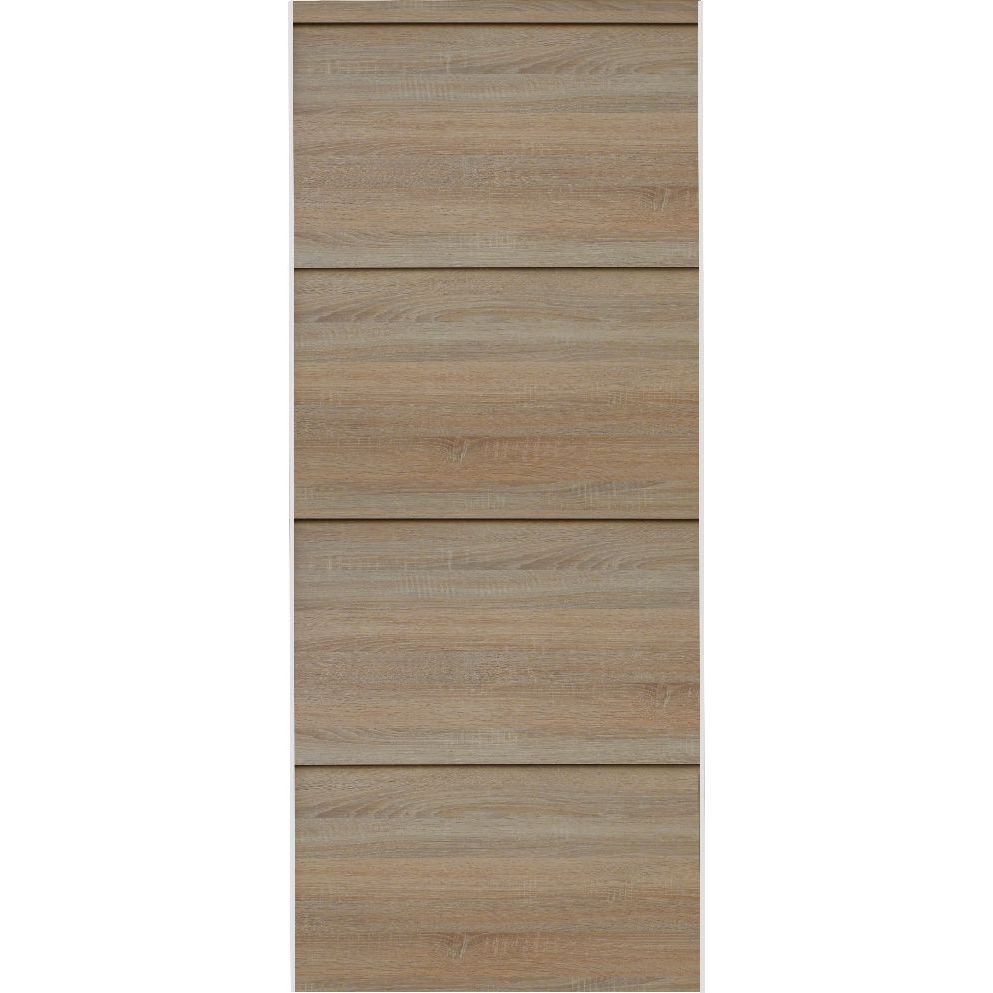 Säädettävä liukuovi FlexiSlide 1 LUNA, 102 cm, Golden Oak