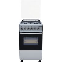 Kaasuliesi Schlosser FS5406GAZM sähköuunilla 50 cm teräs