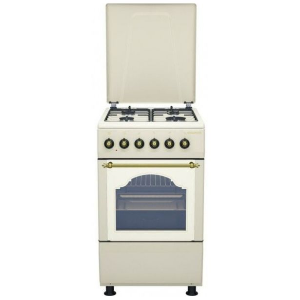 Kaasuliesi Schlosser FS5406MAZCR sähköuunilla, 50cm, eri värejä