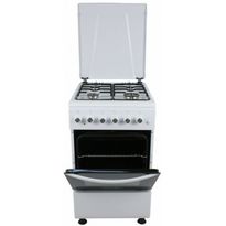 Kaasuliesi Schlosser FS5406MAZW sähköuunilla, 50cm, valkoinen