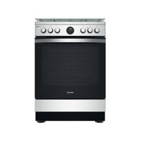 Kaasuliesi Indesit IS67G8CHXE sähköuunilla 60 cm teräs