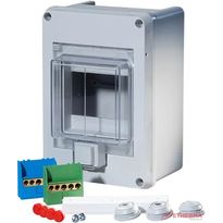 Pintakotelo F-Tronic, 4 MOD, IP55
