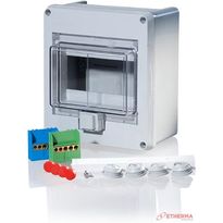 Pintakotelo F-Tronic, 6 MOD, IP55