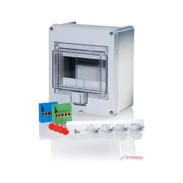 Pintakotelo F-Tronic, 6 MOD, IP55