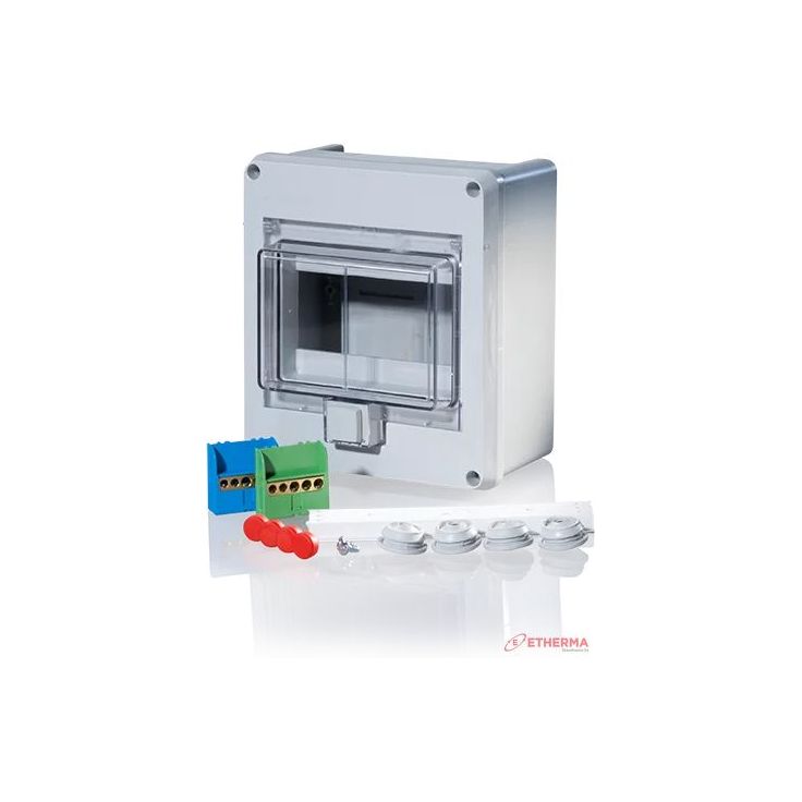 Pintakotelo F-Tronic, 6 MOD, IP55