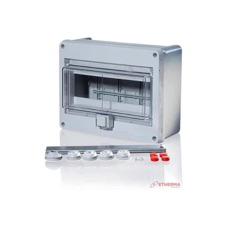 Pintakotelo F-Tronic, 10 MOD, IP55