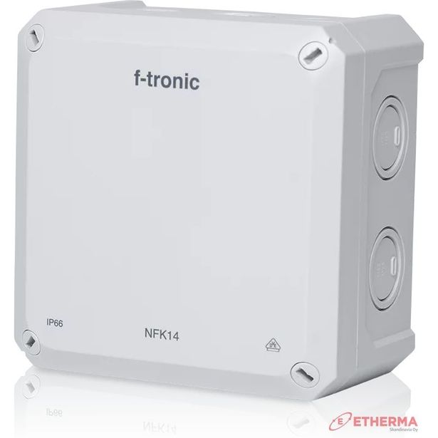 Asennuskotelo F-Tronic, 140x140x81mm, IP66
