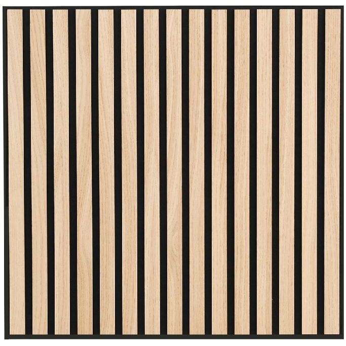Akustiikkalevy Fog&Venø By Venø, 20x600x600mm, mdf, tammi, musta huopa, 2kpl