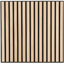 Akustiikkalevy Fog&amp;Venø By Venø, 20x600x600mm, mdf, tammi, musta huopa, 2kpl
