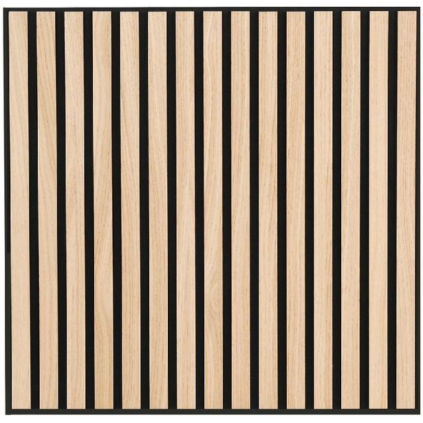 Akustiikkalevy Fog&Venø By Venø, 20x600x600mm, mdf, tammi, musta huopa, 2kpl
