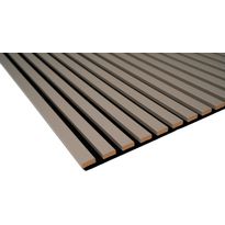Akustiikkalevy Fog&amp;Venø By Venø, 20x600x2400mm, mdf, hiekanvärinen, musta huopa