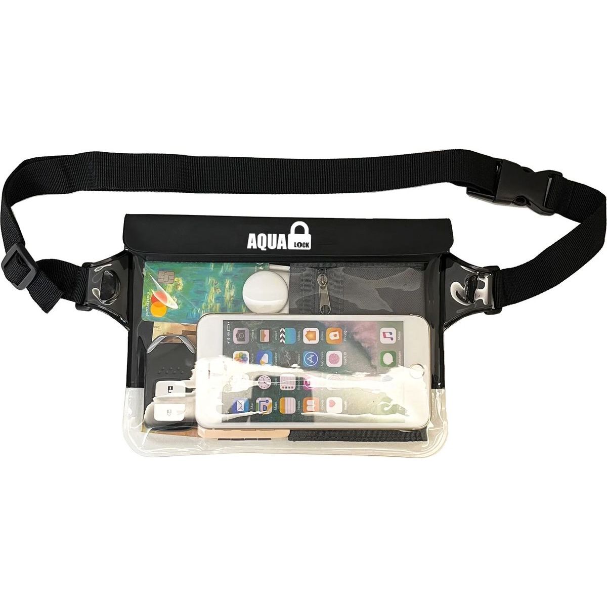 Vesitiivis vyölaukku Aqualock musta