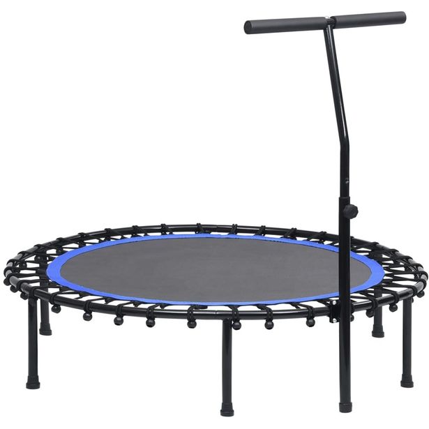 Fitness trampoliini kahvalla 122cm