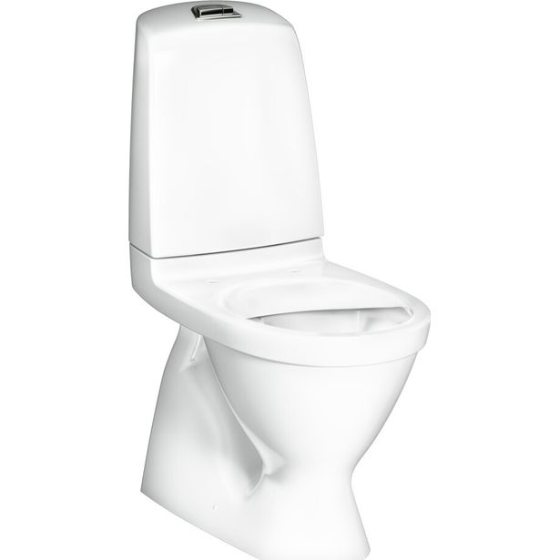 WC-istuin Gustavsberg 1500, Hygienic Flush, liimattava