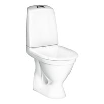 WC-istuin Gustavsberg Nautic 1510 Hygienic Flush, piilo-P, kaksoishuuhtelu, vakiokansi