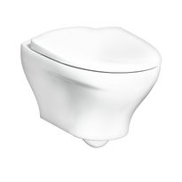 Seinä-WC Gustavsberg Estetic 8330, Hygienic Flush, C+, Soft Close, valkoinen