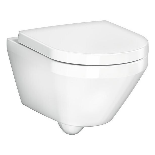 WC-istuin Gustavsberg Graphic E930 HygienicTwist, seinämalli, valkoinen
