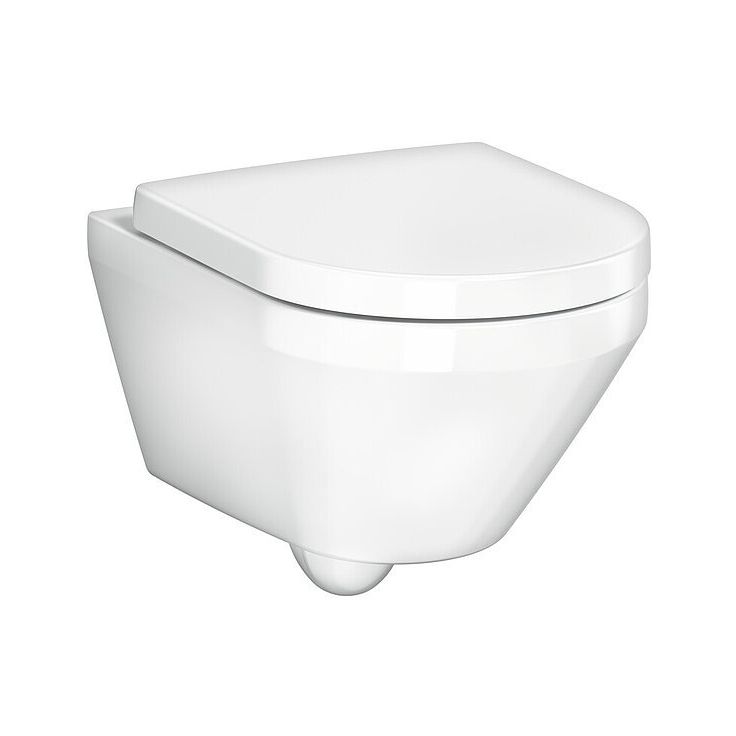 WC-istuin Gustavsberg Graphic E930 HygienicTwist, seinämalli, valkoinen
