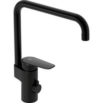 Keittiöhana Gustavsberg Atlantic, APK-liitäntä, mattamusta, Verkkokaupan poistotuote