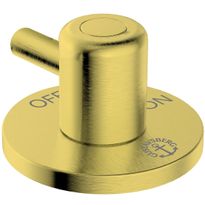 Pesukoneventtiili Gustavsberg Epic, tasoon asennettava, harjattu messinki, Verkkokaupan poistotuote