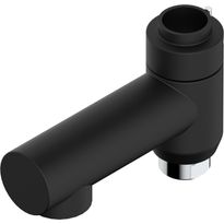 Kylpyammeen juoksuputki Gustavsberg, mattamusta, Verkkokaupan poistotuote