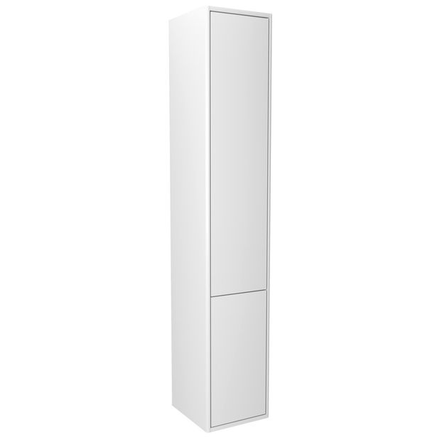 Korkea kaappi Gustavsberg Graphic, 300x1650x320mm, valkoinen