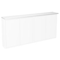 Pöytälevy Gustavsberg Graphic, 1200x200mm, valaistuksella, valkoinen