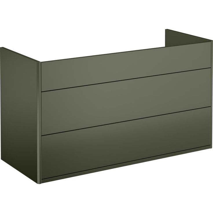 Allaskaappi Gustavsberg Graphic, 990x400 mm, vihreä