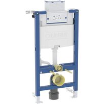 WC:n seinäasennuselementti Geberit Duofix Omega, 98cm, piilohuuhtelusäiliö 12cm, PEX-liittimellä