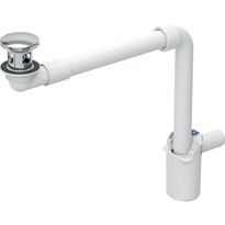 Pesualtaan viemäröintisarja Geberit, tilaa säästävä, painikekäyttöinen kansi, 32mm 1 1/4&quot;, Verkkokaupan poistotuote